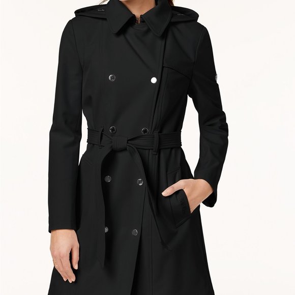 Calvin Klein Jackets & Blazers - NWT Medium Calvin Klein Trench Coat removable hood